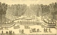 An illustration from L'art des jardins. Parcs--jardins--promenades--étude historique--principles de la composition des jardins--plantations--décoration pittoresque et artistique des parcs et jardins publics; traité pratique et didactique (1886)