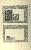 An illustration from L'art du livre; étude sur quelques-uns des dernières créations en typographie, ornamentation de textes, et reliure, exécutées en Europe et en Amérique (1914)