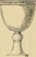 An illustration from L'arte nell'industria : lavori di legno e pastiglia, lavori di metallo, lavori di pietra, marmo, alabastro, ceramica, musaico, vetro, lavori di osso e avorio, lavori tessili, carte da parati e cuoi decorati, ricami, pizzi, cartelloni, stampe, ecc. (1907)
