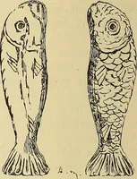 An illustration from L'arte nell'industria : lavori di legno e pastiglia, lavori di metallo, lavori di pietra, marmo, alabastro, ceramica, musaico, vetro, lavori di osso e avorio, lavori tessili, carte da parati e cuoi decorati, ricami, pizzi, cartelloni, stampe, ecc. (1907)