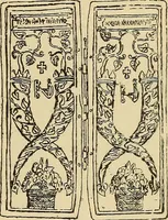 Picture 164 of 483 from L'arte nell'industria : lavori di legno e pastiglia, lavori di metallo, lavori di pietra, marmo, alabastro, ceramica, musaico, vetro, lavori di osso e avorio, lavori tessili, carte da parati e cuoi decorati, ricami, pizzi, cartelloni, stampe, ecc. (1907), leaf 164