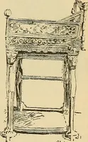 An illustration from L'arte nell'industria : lavori di legno e pastiglia, lavori di metallo, lavori di pietra, marmo, alabastro, ceramica, musaico, vetro, lavori di osso e avorio, lavori tessili, carte da parati e cuoi decorati, ricami, pizzi, cartelloni, stampe, ecc. (1907)