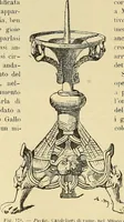 Picture 200 of 483 from L'arte nell'industria : lavori di legno e pastiglia, lavori di metallo, lavori di pietra, marmo, alabastro, ceramica, musaico, vetro, lavori di osso e avorio, lavori tessili, carte da parati e cuoi decorati, ricami, pizzi, cartelloni, stampe, ecc. (1907), leaf 211