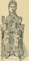 An illustration from L'arte nell'industria : lavori di legno e pastiglia, lavori di metallo, lavori di pietra, marmo, alabastro, ceramica, musaico, vetro, lavori di osso e avorio, lavori tessili, carte da parati e cuoi decorati, ricami, pizzi, cartelloni, stampe, ecc. (1907)