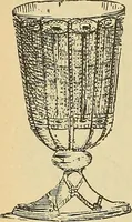 An illustration from L'arte nell'industria : lavori di legno e pastiglia, lavori di metallo, lavori di pietra, marmo, alabastro, ceramica, musaico, vetro, lavori di osso e avorio, lavori tessili, carte da parati e cuoi decorati, ricami, pizzi, cartelloni, stampe, ecc. (1907)