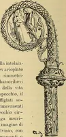 An illustration from L'arte nell'industria : lavori di legno e pastiglia, lavori di metallo, lavori di pietra, marmo, alabastro, ceramica, musaico, vetro, lavori di osso e avorio, lavori tessili, carte da parati e cuoi decorati, ricami, pizzi, cartelloni, stampe, ecc. (1907)