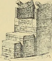 An illustration from L'arte nell'industria : lavori di legno e pastiglia, lavori di metallo, lavori di pietra, marmo, alabastro, ceramica, musaico, vetro, lavori di osso e avorio, lavori tessili, carte da parati e cuoi decorati, ricami, pizzi, cartelloni, stampe, ecc. (1907)