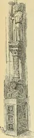 An illustration from L'arte nell'industria : lavori di legno e pastiglia, lavori di metallo, lavori di pietra, marmo, alabastro, ceramica, musaico, vetro, lavori di osso e avorio, lavori tessili, carte da parati e cuoi decorati, ricami, pizzi, cartelloni, stampe, ecc. (1907)