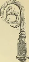 An illustration from L'arte nell'industria : lavori di legno e pastiglia, lavori di metallo, lavori di pietra, marmo, alabastro, ceramica, musaico, vetro, lavori di osso e avorio, lavori tessili, carte da parati e cuoi decorati, ricami, pizzi, cartelloni, stampe, ecc. (1907)