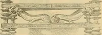 An illustration from L'arte nell'industria : lavori di legno e pastiglia, lavori di metallo, lavori di pietra, marmo, alabastro, ceramica, musaico, vetro, lavori di osso e avorio, lavori tessili, carte da parati e cuoi decorati, ricami, pizzi, cartelloni, stampe, ecc. (1907)