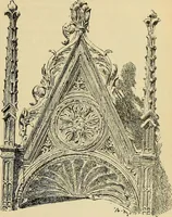 An illustration from L'arte nell'industria : lavori di legno e pastiglia, lavori di metallo, lavori di pietra, marmo, alabastro, ceramica, musaico, vetro, lavori di osso e avorio, lavori tessili, carte da parati e cuoi decorati, ricami, pizzi, cartelloni, stampe, ecc. (1907)