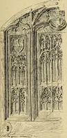 An illustration from L'arte nell'industria : lavori di legno e pastiglia, lavori di metallo, lavori di pietra, marmo, alabastro, ceramica, musaico, vetro, lavori di osso e avorio, lavori tessili, carte da parati e cuoi decorati, ricami, pizzi, cartelloni, stampe, ecc. (1907)
