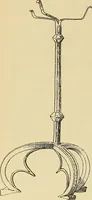 An illustration from L'arte nell'industria : lavori di legno e pastiglia, lavori di metallo, lavori di pietra, marmo, alabastro, ceramica, musaico, vetro, lavori di osso e avorio, lavori tessili, carte da parati e cuoi decorati, ricami, pizzi, cartelloni, stampe, ecc. (1907)