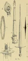An illustration from L'arte nell'industria : lavori di legno e pastiglia, lavori di metallo, lavori di pietra, marmo, alabastro, ceramica, musaico, vetro, lavori di osso e avorio, lavori tessili, carte da parati e cuoi decorati, ricami, pizzi, cartelloni, stampe, ecc. (1907)