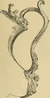 An illustration from L'arte nell'industria : lavori di legno e pastiglia, lavori di metallo, lavori di pietra, marmo, alabastro, ceramica, musaico, vetro, lavori di osso e avorio, lavori tessili, carte da parati e cuoi decorati, ricami, pizzi, cartelloni, stampe, ecc. (1907)