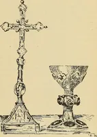 An illustration from L'arte nell'industria : lavori di legno e pastiglia, lavori di metallo, lavori di pietra, marmo, alabastro, ceramica, musaico, vetro, lavori di osso e avorio, lavori tessili, carte da parati e cuoi decorati, ricami, pizzi, cartelloni, stampe, ecc. (1907)