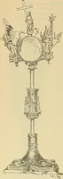 An illustration from L'arte nell'industria : lavori di legno e pastiglia, lavori di metallo, lavori di pietra, marmo, alabastro, ceramica, musaico, vetro, lavori di osso e avorio, lavori tessili, carte da parati e cuoi decorati, ricami, pizzi, cartelloni, stampe, ecc. (1907)