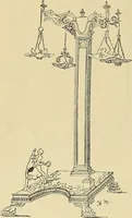 An illustration from L'arte nell'industria : lavori di legno e pastiglia, lavori di metallo, lavori di pietra, marmo, alabastro, ceramica, musaico, vetro, lavori di osso e avorio, lavori tessili, carte da parati e cuoi decorati, ricami, pizzi, cartelloni, stampe, ecc. (1907)
