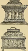 Picture 472 of 483 from L'arte nell'industria : lavori di legno e pastiglia, lavori di metallo, lavori di pietra, marmo, alabastro, ceramica, musaico, vetro, lavori di osso e avorio, lavori tessili, carte da parati e cuoi decorati, ricami, pizzi, cartelloni, stampe, ecc. (1907), leaf 509