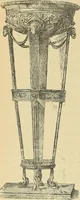 An illustration from L'arte nell'industria : lavori di legno e pastiglia, lavori di metallo, lavori di pietra, marmo, alabastro, ceramica, musaico, vetro, lavori di osso e avorio, lavori tessili, carte da parati e cuoi decorati, ricami, pizzi, cartelloni, stampe, ecc. (1907)