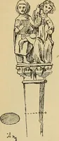An illustration from L'arte nell'industria : lavori di legno e pastiglia, lavori di metallo, lavori di pietra, marmo, alabastro, ceramica, musaico, vetro, lavori di osso e avorio, lavori tessili, carte da parati e cuoi decorati, ricami, pizzi, cartelloni, stampe, ecc. (1907)