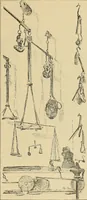 An illustration from L'arte nell'industria : lavori di legno e pastiglia, lavori di metallo, lavori di pietra, marmo, alabastro, ceramica, musaico, vetro, lavori di osso e avorio, lavori tessili, carte da parati e cuoi decorati, ricami, pizzi, cartelloni, stampe, ecc. (1907)