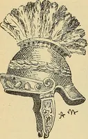 An illustration from L'arte nell'industria : lavori di legno e pastiglia, lavori di metallo, lavori di pietra, marmo, alabastro, ceramica, musaico, vetro, lavori di osso e avorio, lavori tessili, carte da parati e cuoi decorati, ricami, pizzi, cartelloni, stampe, ecc. (1907)