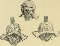 An illustration from L'arte nell'industria : lavori di legno e pastiglia, lavori di metallo, lavori di pietra, marmo, alabastro, ceramica, musaico, vetro, lavori di osso e avorio, lavori tessili, carte da parati e cuoi decorati, ricami, pizzi, cartelloni, stampe, ecc. (1907)