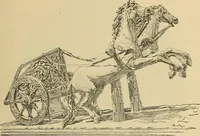 An illustration from L'arte nell'industria : lavori di legno e pastiglia, lavori di metallo, lavori di pietra, marmo, alabastro, ceramica, musaico, vetro, lavori di osso e avorio, lavori tessili, carte da parati e cuoi decorati, ricami, pizzi, cartelloni, stampe, ecc. (1907)