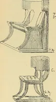 An illustration from L'arte nell'industria : lavori di legno e pastiglia, lavori di metallo, lavori di pietra, marmo, alabastro, ceramica, musaico, vetro, lavori di osso e avorio, lavori tessili, carte da parati e cuoi decorati, ricami, pizzi, cartelloni, stampe, ecc. (1907)