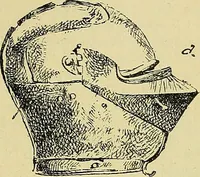 An illustration from L'arte nell'industria : lavori di legno e pastiglia, lavori di metallo, lavori di pietra, marmo, alabastro, ceramica, musaico, vetro, lavori di osso e avorio, lavori tessili, carte da parati e cuoi decorati, ricami, pizzi, cartelloni, stampe, ecc. (1907)