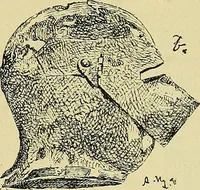 An illustration from L'arte nell'industria : lavori di legno e pastiglia, lavori di metallo, lavori di pietra, marmo, alabastro, ceramica, musaico, vetro, lavori di osso e avorio, lavori tessili, carte da parati e cuoi decorati, ricami, pizzi, cartelloni, stampe, ecc. (1907)