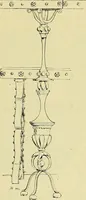 An illustration from L'arte nell'industria : lavori di legno e pastiglia, lavori di metallo, lavori di pietra, marmo, alabastro, ceramica, musaico, vetro, lavori di osso e avorio, lavori tessili, carte da parati e cuoi decorati, ricami, pizzi, cartelloni, stampe, ecc. (1907)