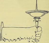 An illustration from L'arte nell'industria : lavori di legno e pastiglia, lavori di metallo, lavori di pietra, marmo, alabastro, ceramica, musaico, vetro, lavori di osso e avorio, lavori tessili, carte da parati e cuoi decorati, ricami, pizzi, cartelloni, stampe, ecc. (1907)