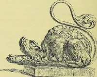 An illustration from L'arte nell'industria : lavori di legno e pastiglia, lavori di metallo, lavori di pietra, marmo, alabastro, ceramica, musaico, vetro, lavori di osso e avorio, lavori tessili, carte da parati e cuoi decorati, ricami, pizzi, cartelloni, stampe, ecc. (1907)
