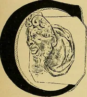 An illustration from L'arte nell'industria : lavori di legno e pastiglia, lavori di metallo, lavori di pietra, marmo, alabastro, ceramica, musaico, vetro, lavori di osso e avorio, lavori tessili, carte da parati e cuoi decorati, ricami, pizzi, cartelloni, stampe, ecc. (1907)