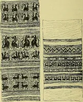 An illustration from L'arte nell'industria : lavori di legno e pastiglia, lavori di metallo, lavori di pietra, marmo, alabastro, ceramica, musaico, vetro, lavori di osso e avorio, lavori tessili, carte da parati e cuoi decorati, ricami, pizzi, cartelloni, stampe, ecc. (1907)