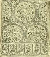 Picture 180 of 445 from L'arte nell'industria : lavori di legno e pastiglia, lavori di metallo, lavori di pietra, marmo, alabastro, ceramica, musaico, vetro, lavori di osso e avorio, lavori tessili, carte da parati e cuoi decorati, ricami, pizzi, cartelloni, stampe, ecc. (1907), leaf 243