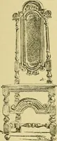 An illustration from L'arte nell'industria : lavori di legno e pastiglia, lavori di metallo, lavori di pietra, marmo, alabastro, ceramica, musaico, vetro, lavori di osso e avorio, lavori tessili, carte da parati e cuoi decorati, ricami, pizzi, cartelloni, stampe, ecc. (1907)