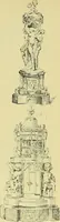 An illustration from L'arte nell'industria : lavori di legno e pastiglia, lavori di metallo, lavori di pietra, marmo, alabastro, ceramica, musaico, vetro, lavori di osso e avorio, lavori tessili, carte da parati e cuoi decorati, ricami, pizzi, cartelloni, stampe, ecc. (1907)