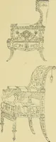 An illustration from L'arte nell'industria : lavori di legno e pastiglia, lavori di metallo, lavori di pietra, marmo, alabastro, ceramica, musaico, vetro, lavori di osso e avorio, lavori tessili, carte da parati e cuoi decorati, ricami, pizzi, cartelloni, stampe, ecc. (1907)