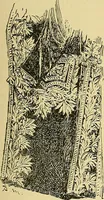 An illustration from L'arte nell'industria : lavori di legno e pastiglia, lavori di metallo, lavori di pietra, marmo, alabastro, ceramica, musaico, vetro, lavori di osso e avorio, lavori tessili, carte da parati e cuoi decorati, ricami, pizzi, cartelloni, stampe, ecc. (1907)