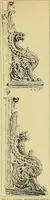 An illustration from L'arte nell'industria : lavori di legno e pastiglia, lavori di metallo, lavori di pietra, marmo, alabastro, ceramica, musaico, vetro, lavori di osso e avorio, lavori tessili, carte da parati e cuoi decorati, ricami, pizzi, cartelloni, stampe, ecc. (1907)