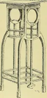 An illustration from L'arte nell'industria : lavori di legno e pastiglia, lavori di metallo, lavori di pietra, marmo, alabastro, ceramica, musaico, vetro, lavori di osso e avorio, lavori tessili, carte da parati e cuoi decorati, ricami, pizzi, cartelloni, stampe, ecc. (1907)