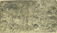 An illustration from L'arte nell'industria : lavori di legno e pastiglia, lavori di metallo, lavori di pietra, marmo, alabastro, ceramica, musaico, vetro, lavori di osso e avorio, lavori tessili, carte da parati e cuoi decorati, ricami, pizzi, cartelloni, stampe, ecc. (1907)
