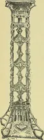 An illustration from L'arte nell'industria : lavori di legno e pastiglia, lavori di metallo, lavori di pietra, marmo, alabastro, ceramica, musaico, vetro, lavori di osso e avorio, lavori tessili, carte da parati e cuoi decorati, ricami, pizzi, cartelloni, stampe, ecc. (1907)