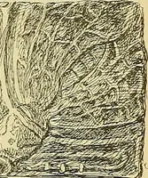 An illustration from L'arte nell'industria : lavori di legno e pastiglia, lavori di metallo, lavori di pietra, marmo, alabastro, ceramica, musaico, vetro, lavori di osso e avorio, lavori tessili, carte da parati e cuoi decorati, ricami, pizzi, cartelloni, stampe, ecc. (1907)