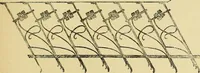 An illustration from L'arte nell'industria : lavori di legno e pastiglia, lavori di metallo, lavori di pietra, marmo, alabastro, ceramica, musaico, vetro, lavori di osso e avorio, lavori tessili, carte da parati e cuoi decorati, ricami, pizzi, cartelloni, stampe, ecc. (1907)