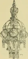 An illustration from L'arte nell'industria : lavori di legno e pastiglia, lavori di metallo, lavori di pietra, marmo, alabastro, ceramica, musaico, vetro, lavori di osso e avorio, lavori tessili, carte da parati e cuoi decorati, ricami, pizzi, cartelloni, stampe, ecc. (1907)