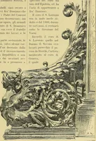 An illustration from L'arte nell'industria : lavori di legno e pastiglia, lavori di metallo, lavori di pietra, marmo, alabastro, ceramica, musaico, vetro, lavori di osso e avorio, lavori tessili, carte da parati e cuoi decorati, ricami, pizzi, cartelloni, stampe, ecc. (1907)
